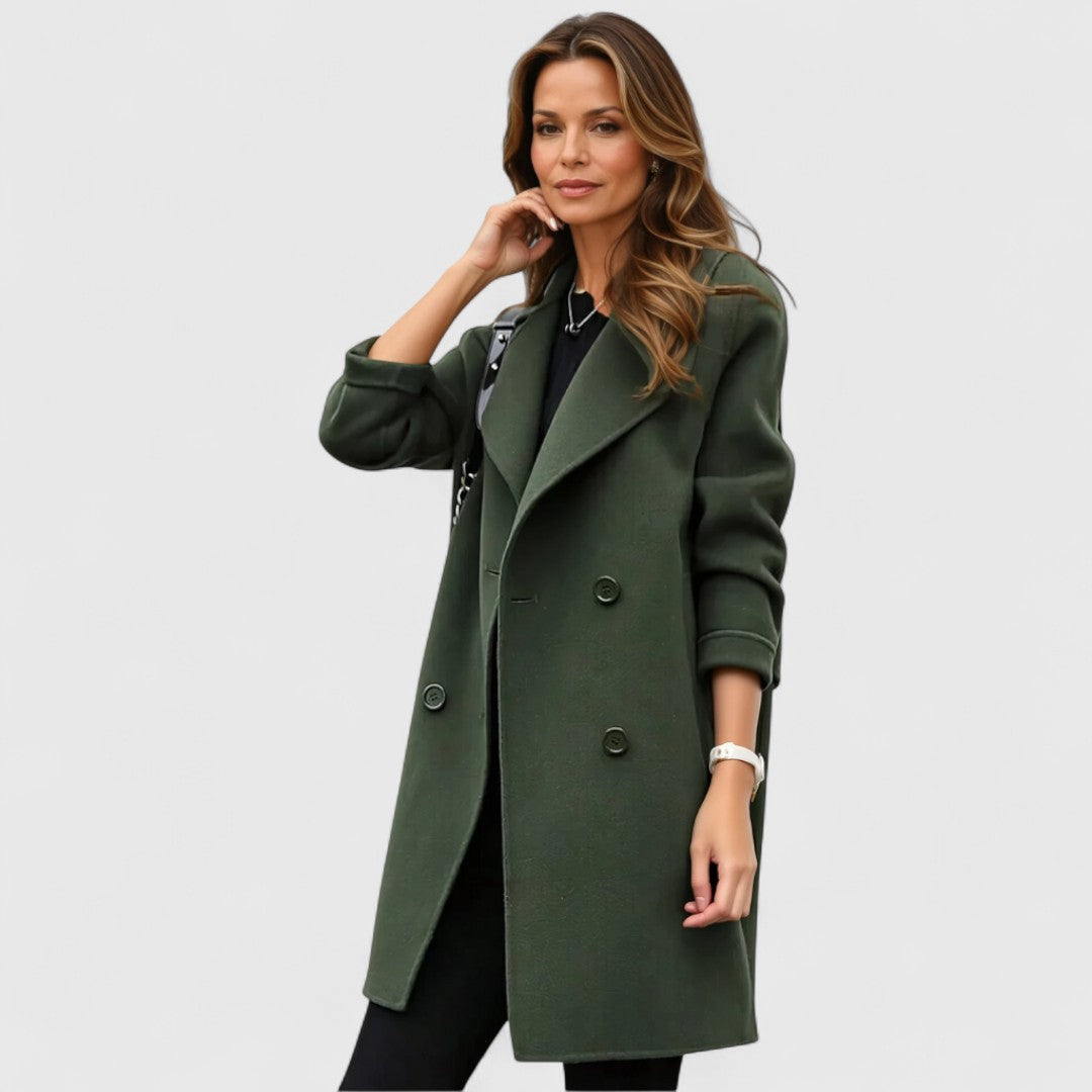 Daisy | Refined Double-Breasted Coat
