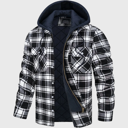 Elias | Quilted hooded jacket