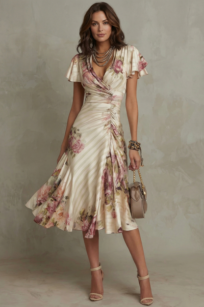 Rosavienne – Satin dress
