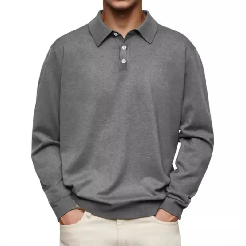 Landon | Long Sleeve Polo