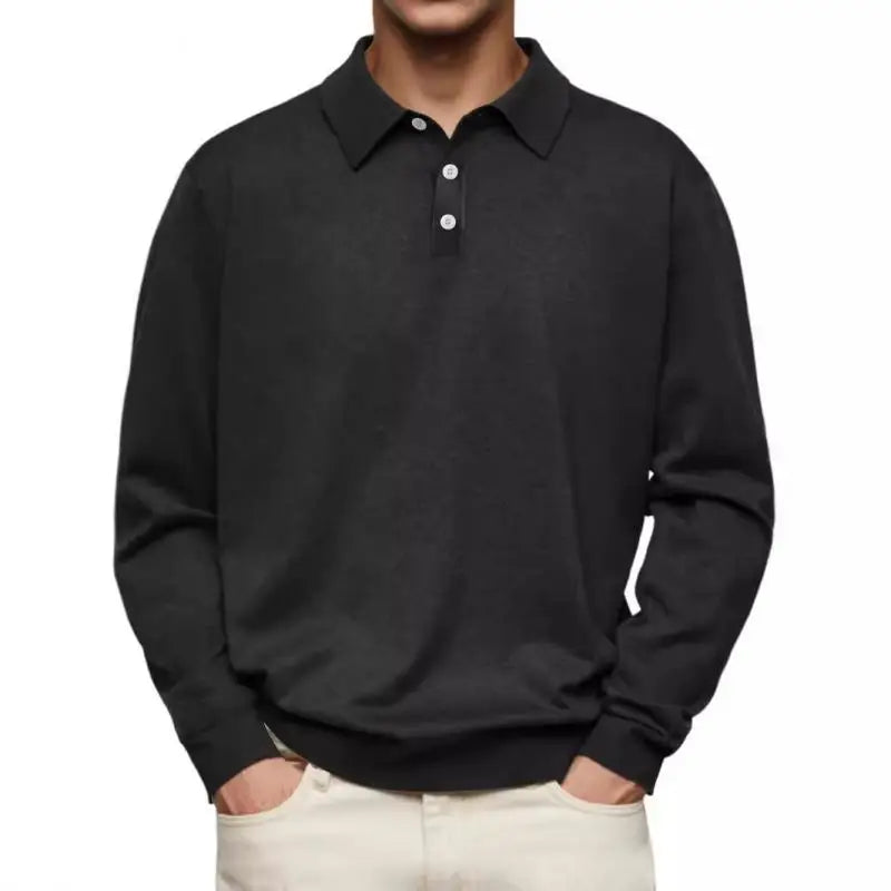 Landon | Long Sleeve Polo