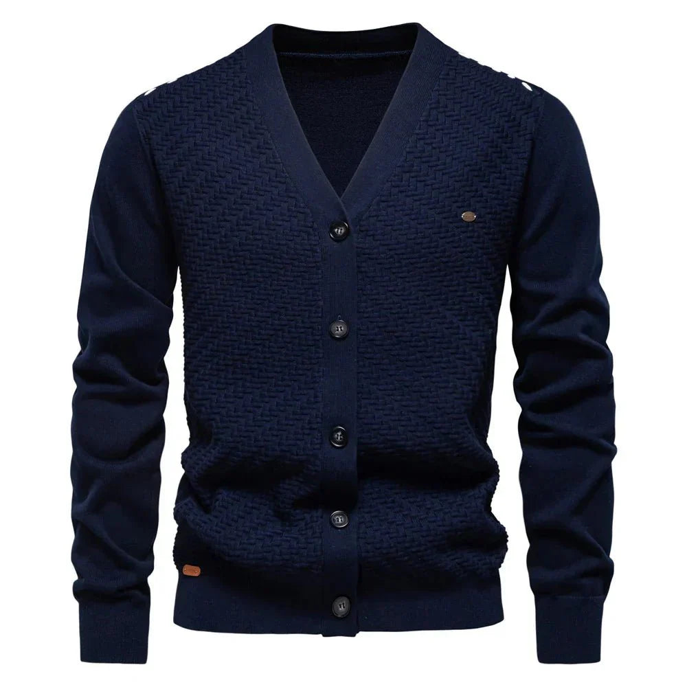 Winslow | Warm V-Neck Knit Cardigan