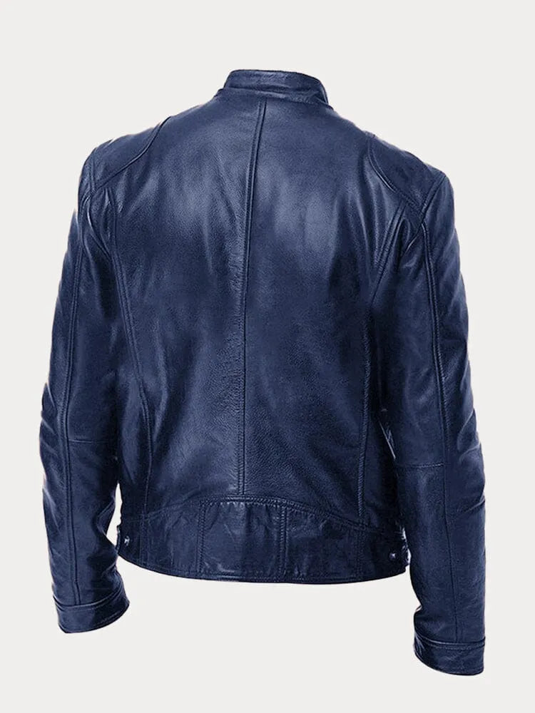 Asher | Classic leather jacket