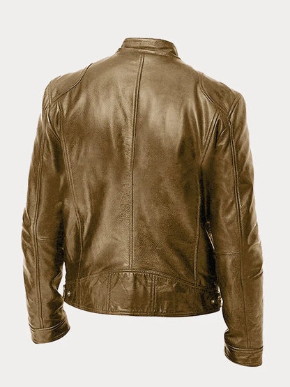 Asher | Classic leather jacket