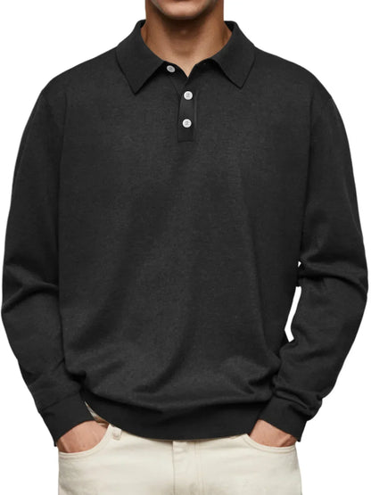 Landon | Long Sleeve Polo