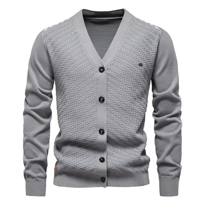 Winslow | Warm V-Neck Knit Cardigan