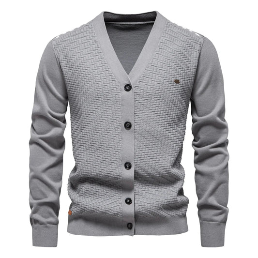 Winslow | Warm V-Neck Knit Cardigan