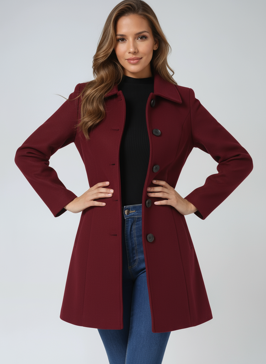 Karin | Tailored Winter Coat with Refined Silhouette