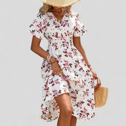 Flora | Comfortable Summer Midi Dress