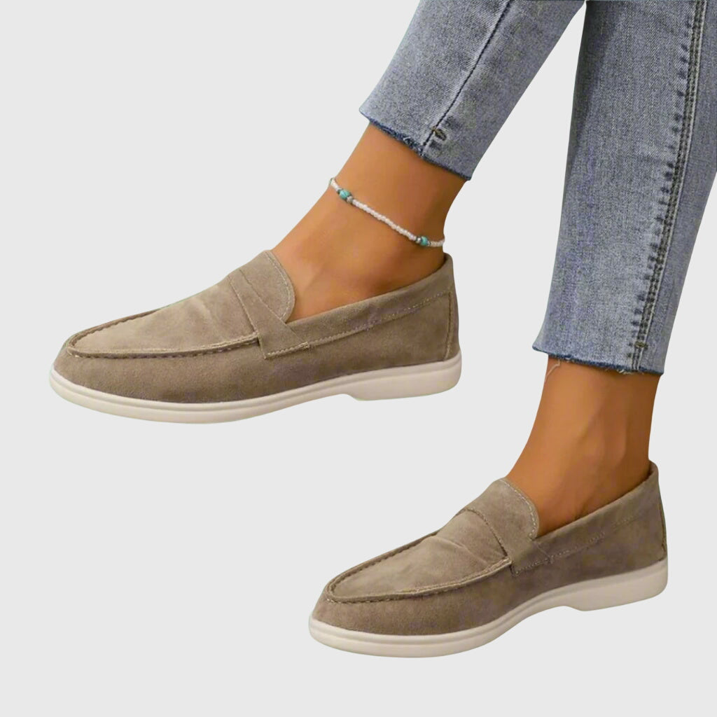 Shania |Suede Loafers