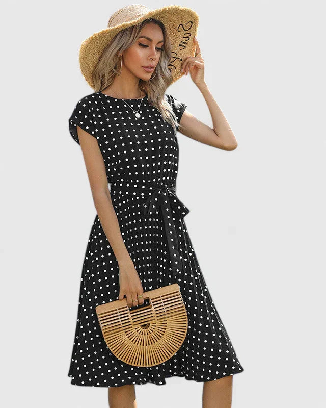 Liora | Effortless dot dress