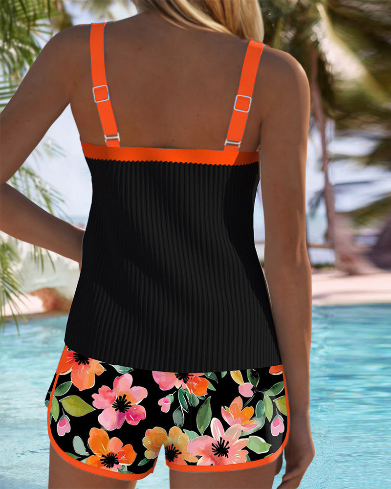 Eira | Two Piece Elegant Tankini Set