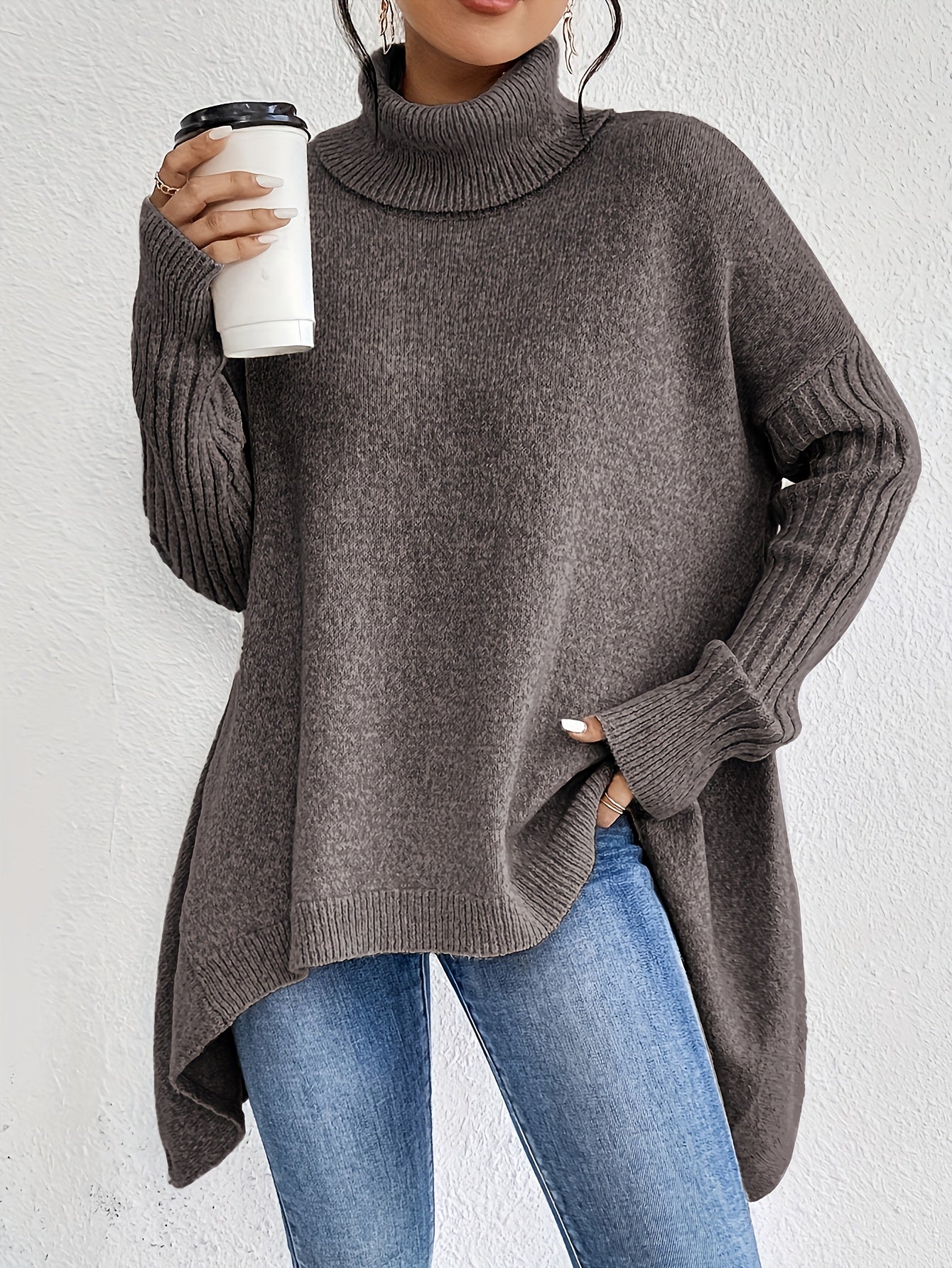 Estelle | Oversized Turtleneck Knit