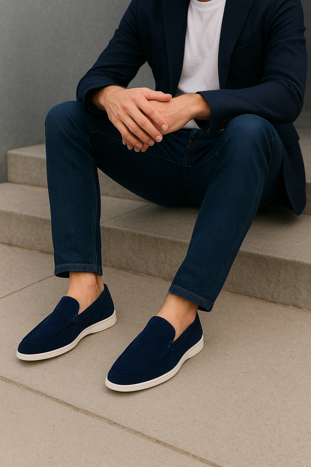 Sebastian | Chique suède loafers