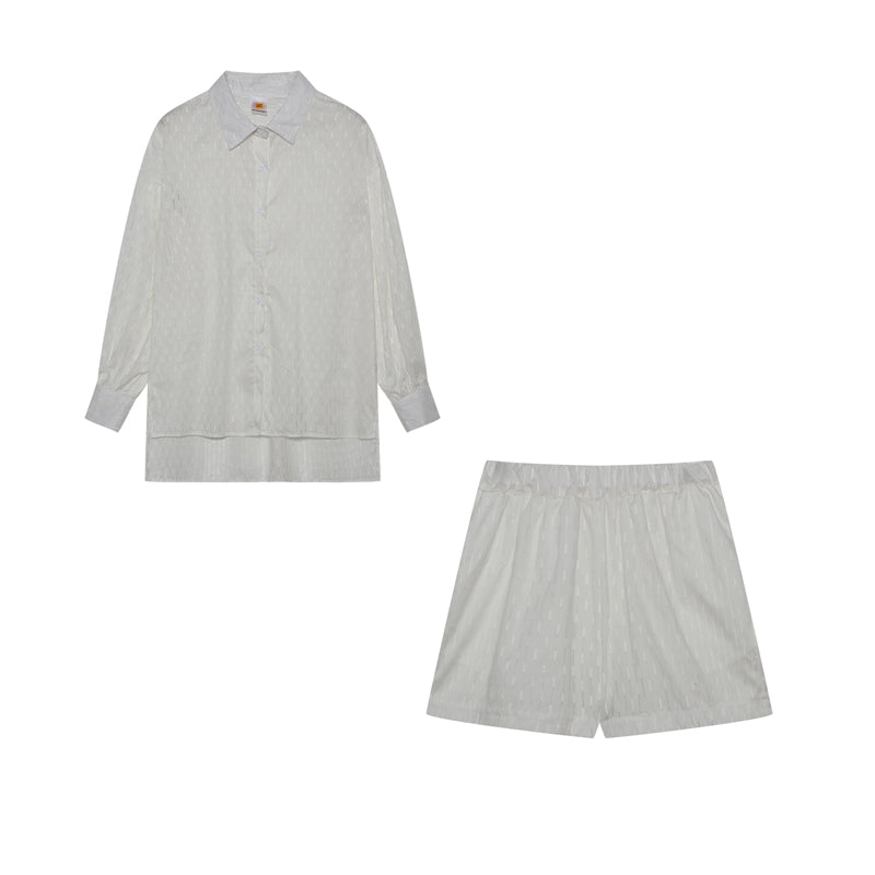 Elizabeth | Breezy Shirt And Shorts Set