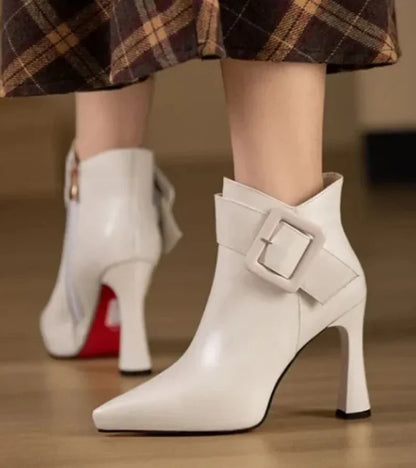 Elise | Premium Red Sole Heels