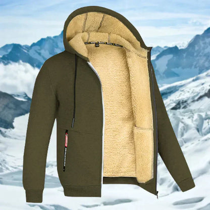 Bennett | Hooded winter fleece jacket