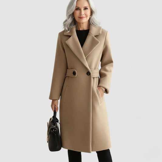 Celine | Wool Belted Coat