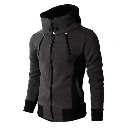 Silas | Warm zip-up hooded jacket