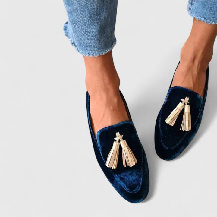 Alessa | Tassel Tie Loafers