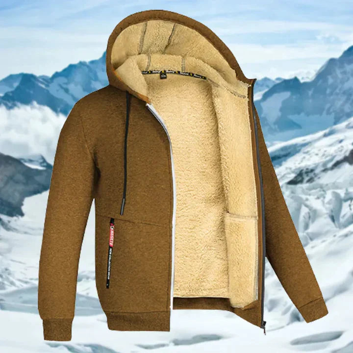 Bennett | Hooded winter fleece jacket