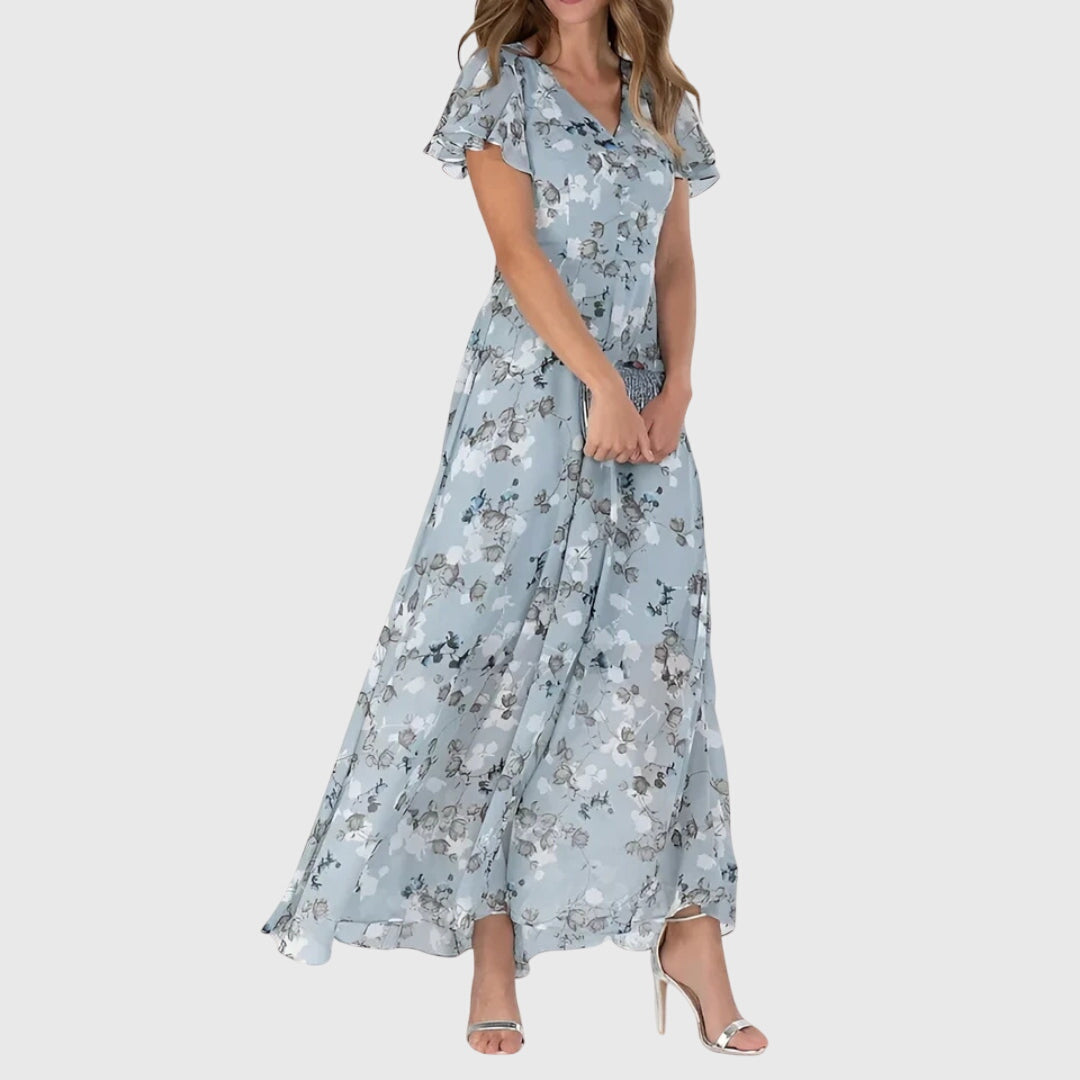 Oriane | Romantic Flowy Maxi Dress