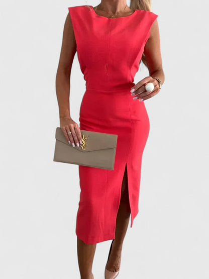 Mireya | Tailored elegant midi dress