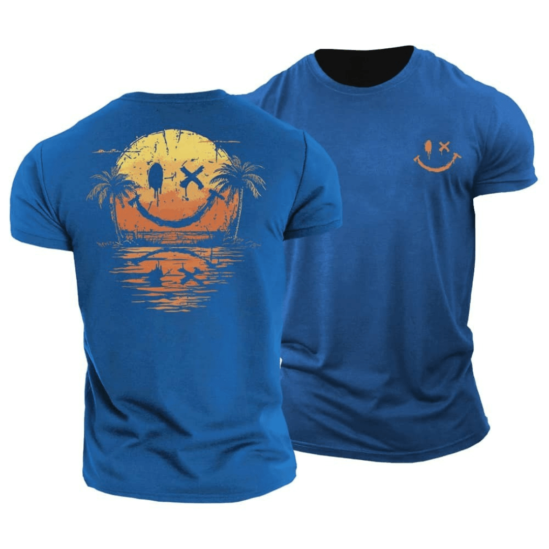 Eli | Summer Smiley Sea T-Shirt