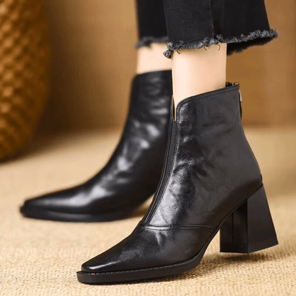 Rosalie | Mid-Heel Ankle Boot