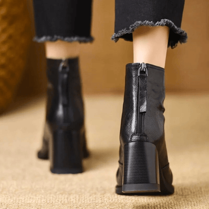 Rosalie | Mid-Heel Ankle Boot