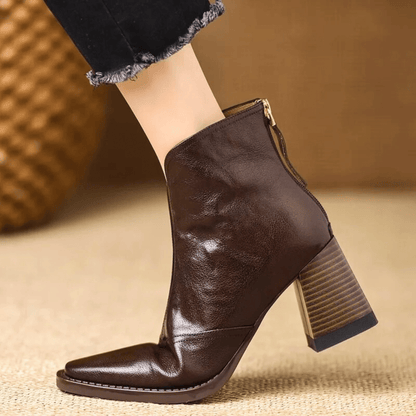 Rosalie | Mid-Heel Ankle Boot